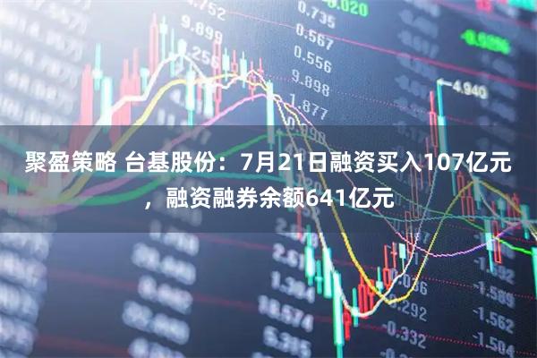 聚盈策略 台基股份:7月21日融资买入107亿元,融资融券余额641亿元